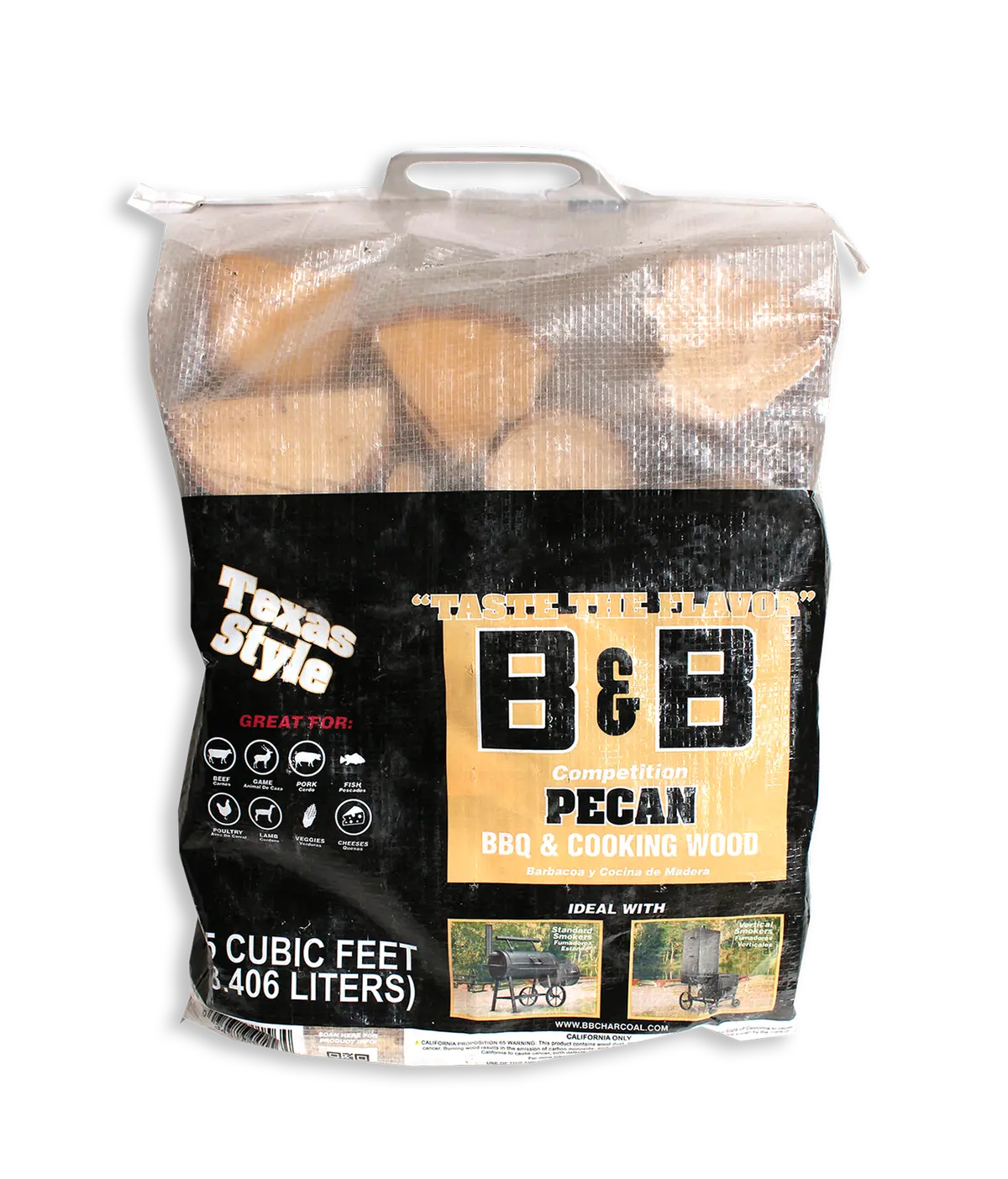 B&B Pecan Bbq Cooking Wood 12Kg 1