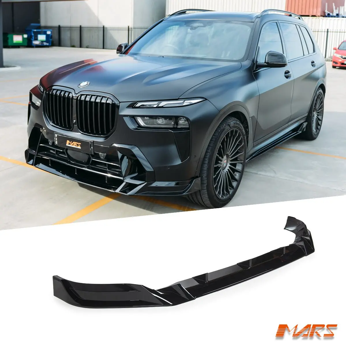 Performance Aero Dynamic Lower Front Bumper Bar Splitters Lip Spoiler Bodykit For Bmw G07 X7 Lci M Sport 2023-2025 1