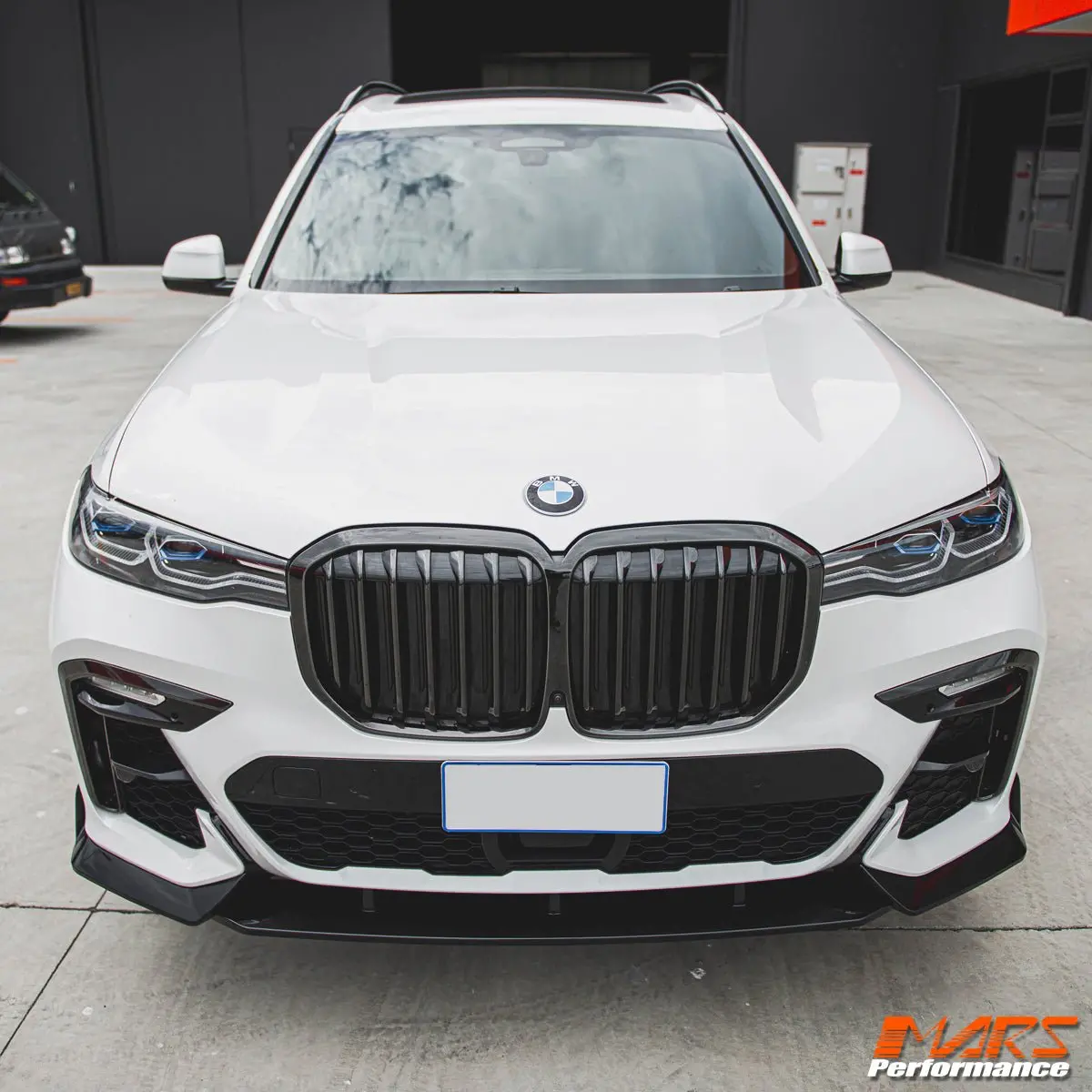 Performance Aero Dynamic Lower Front Bumper Bar Splitters Lip Spoiler Bodykit For Bmw G07 X7 Pre Lci M Sport 2019-2022 2