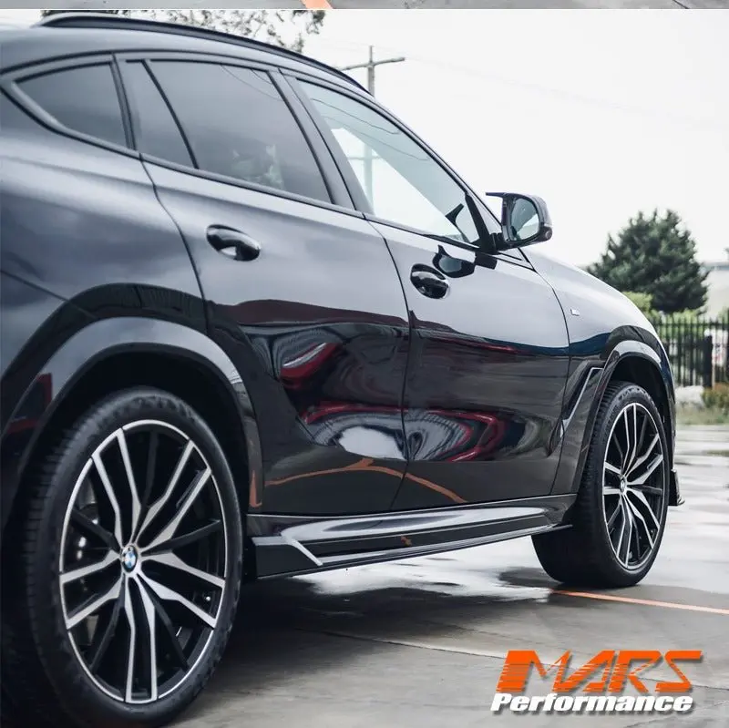 Performance Aero Dynamic Lower Side Skirts Lip Spoiler Bodykit For Bmw G06 X6 M Sport 2019-2025 1
