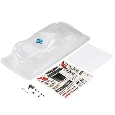 1548-30 Cadillac Ats-V.R Clear Body 200Mm Pan Car/Tc 1