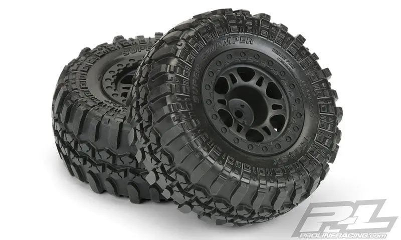 Proline 1010322 Interco Tsl Sx Super Swamper Sc 2.2"/3.0" Tires Mounted 1