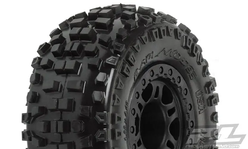 Proline 118221 Badlands Sc 2.2" / 3.0" M2 (Medium) Tires Mounted 1