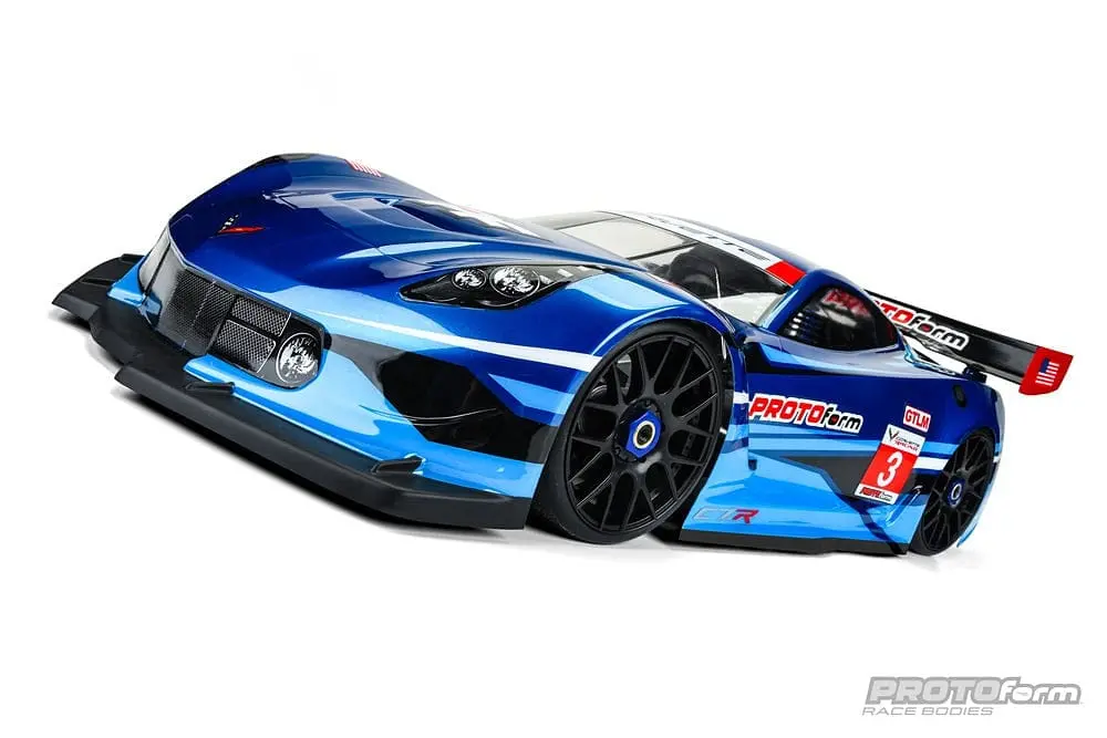 Proline 1551  Chevrolet Corvette C7.R Clear Body (Gt1) For 1/8 Gt (Short Wheelbase) 1