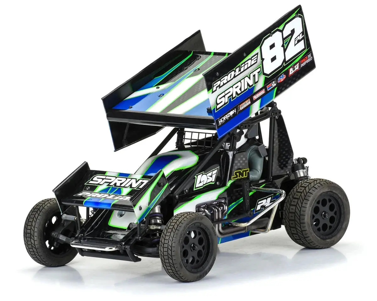 Pro-Line Losi 22S Sprint Car Body W/Wing (Clear) (Lightweight) 3674-00 1