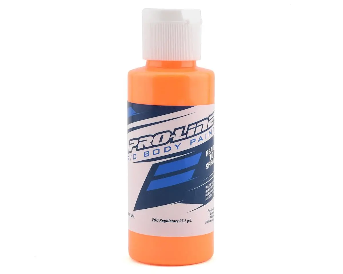 Pro-Line 6328-07 Rc Body Airbrush Paint (Fluorescent Tangerine) (2Oz) 1