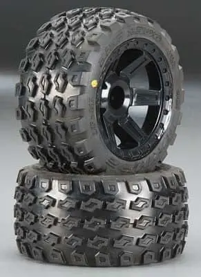 Proline 1175-12 Dirt Hawg 2.8 Mntd Desperado Whls (2) 1