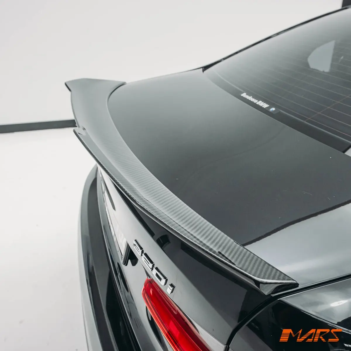 Psm Style Carbon Fibre Rear Trunk Boot Lip Spoiler Wing Bodykit For Bmw 3 Series G20 & G80 M3 2018-2025 2