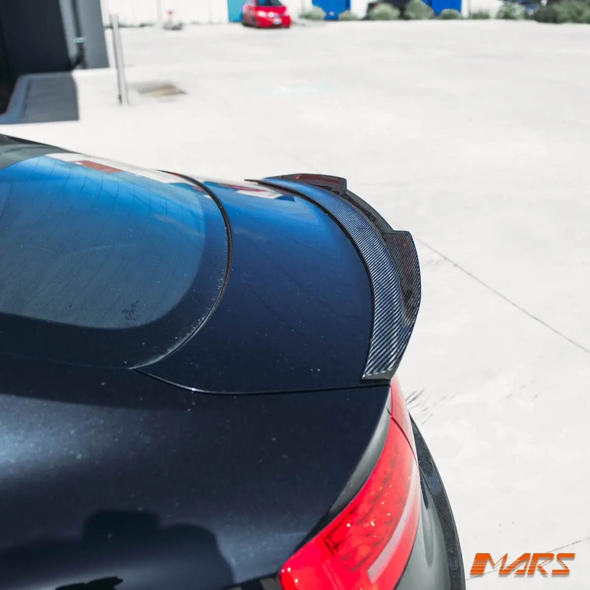 Psm Style Carbon Fibre Rear Trunk Lip Spoiler Wing Bodykit For Audi A5 8T 4 Doors Sedan 2008-2016 1