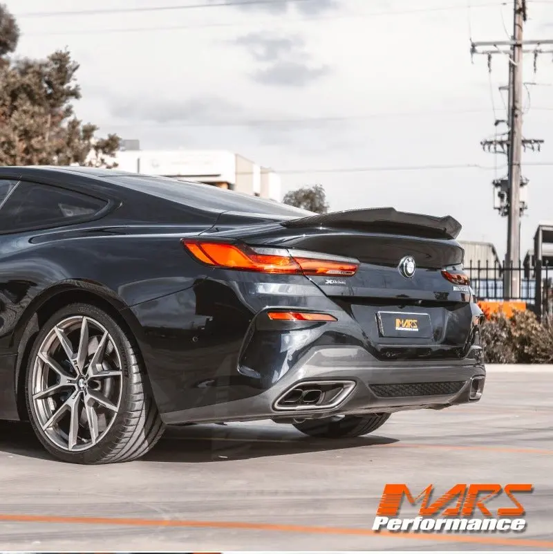 Psm Style Carbon Fibre Rear Trunk Lip Spoiler Wing Bodykit For Bmw 8 Series G15 Coupe & M8 F92 2019-2023 1
