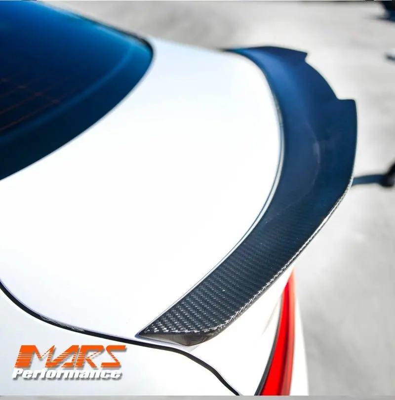 Pre Pregged Dry Carbon Fiber Psm Style Rear Trunk Lip Spoiler Wing Bodykit For Bmw 2-Series F44 Gran Coupe 2019-2024 1