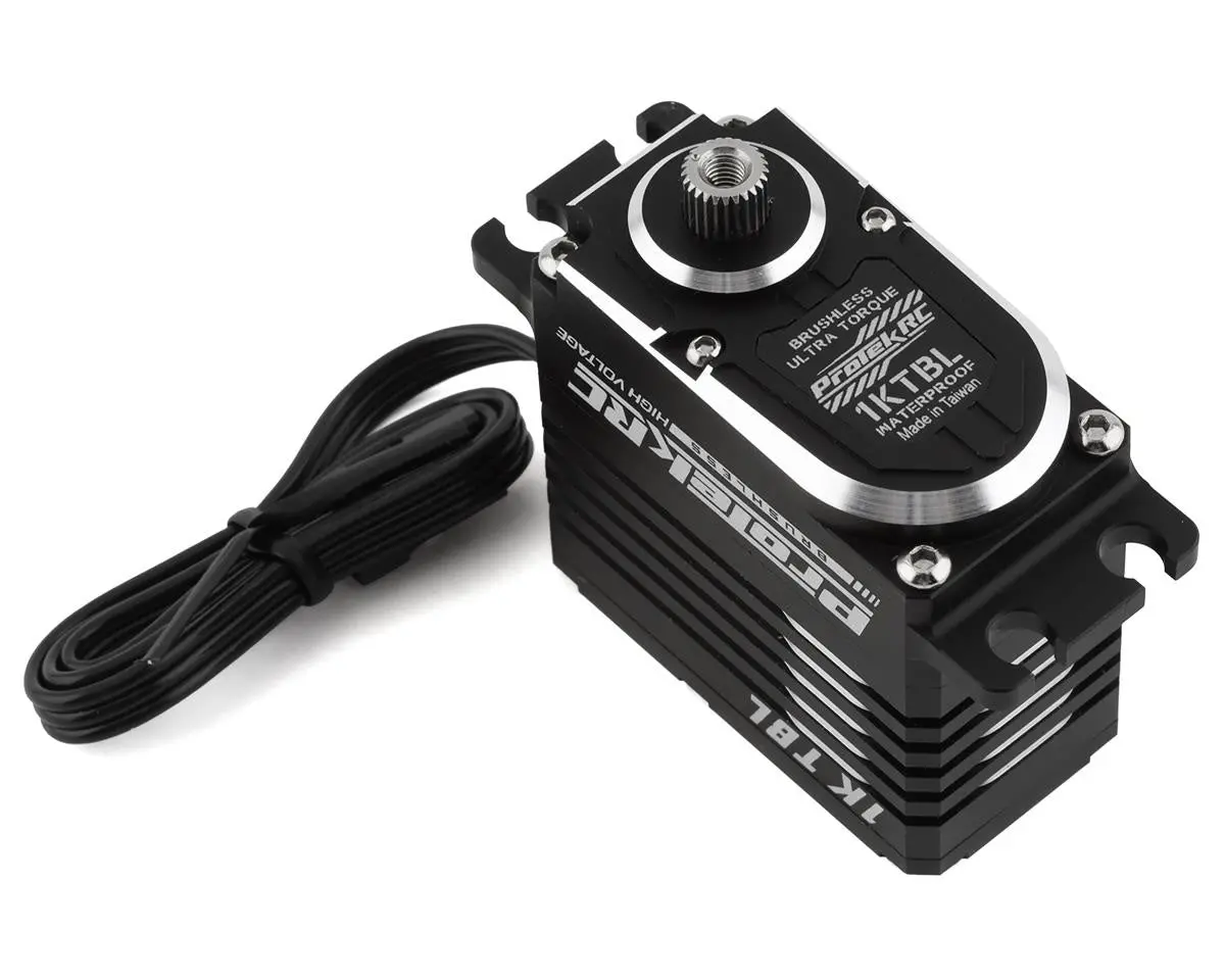 Protek Rc 1Ktbl Black Label Ultra High Torque Brushless Waterproof Crawler Servo (High Voltage/Metal Case) (Digital) 1