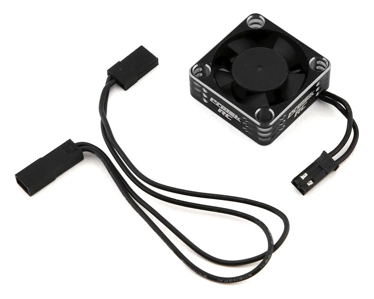 Protek Rc Ptk-2111 30X30x10mm Aluminum High Speed Hv Cooling Fan (Silver/Black) 1