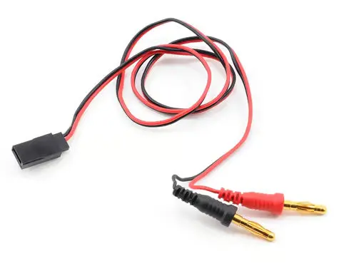 Protek Ptk-5213 Rc Receiver Charge Lead (Futaba Female To 4Mm Banana Plugs) 1