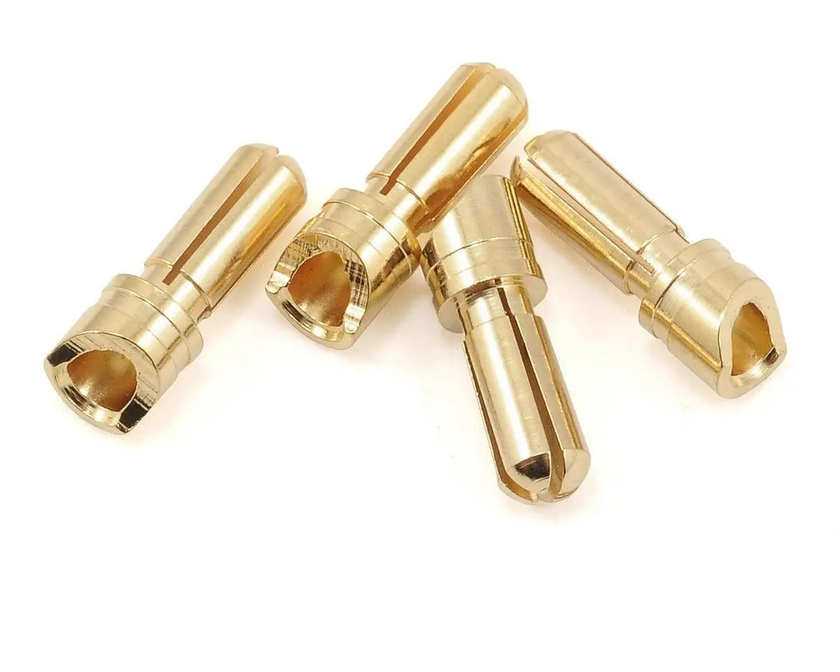 Ptk 5031   3.5Mm Super Bullet Gold Connectors (2 Male / 2 Female) 1