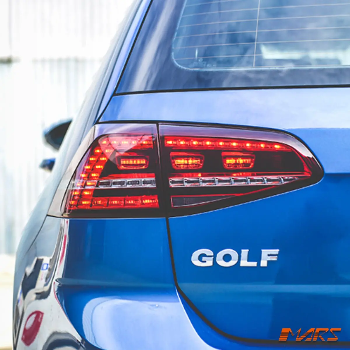 R Style Tail Lights With Optional Sequential Indicators For Volkswagen Vw Golf Vii Mk-7 2012-2017 -Rhd Type 1