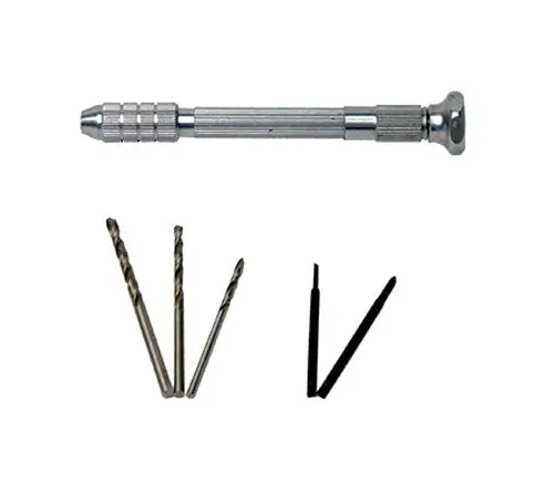 Racers Edge Rce7061 Pin Vise Miniature Drill Set With 5 Bits 7061 1