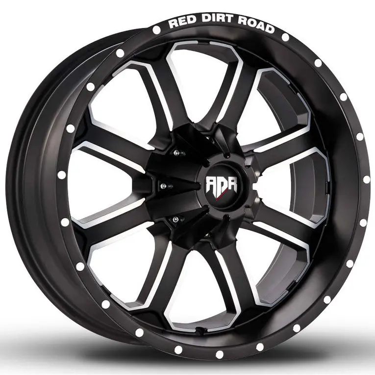 18" Rdr Rd01 Wheels Black Machined 1