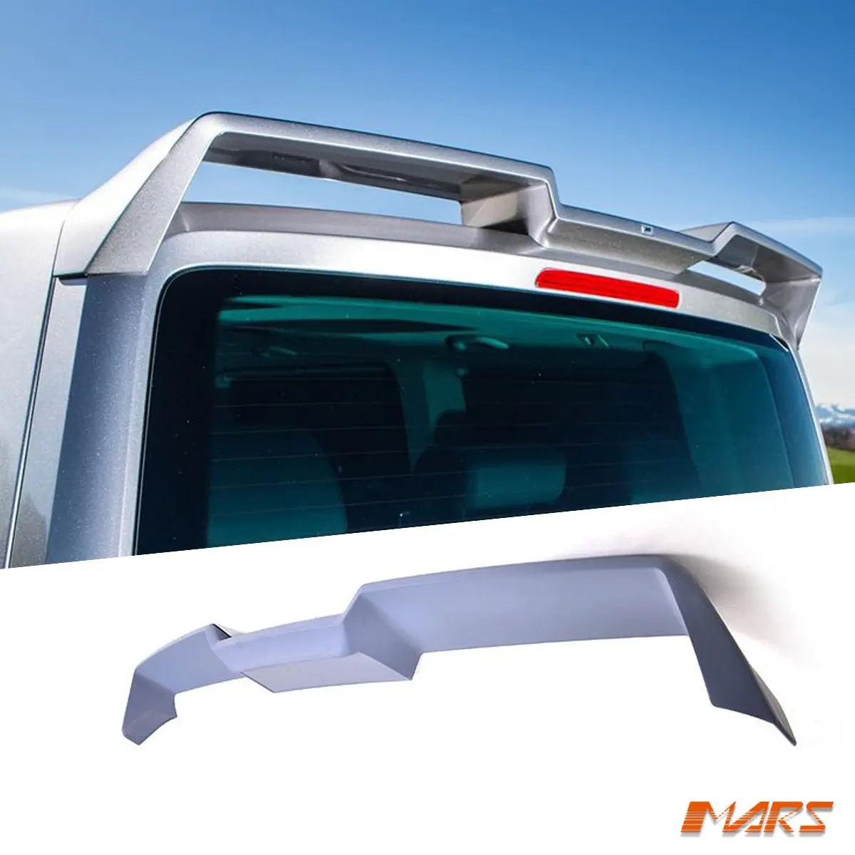 Rear Roof Lip Spoiler Wing Bodykit For Volkswagen Vw Transporter & Multivan T6 T6.1 & Abt 2016-2024 1