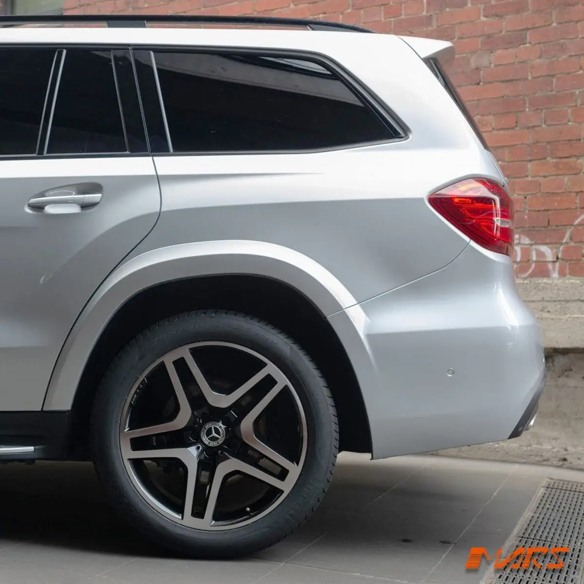 Rear Side Fender Arch Moulds Bodykit For Mercedes-Benz Gls-Class X166 2016-2019 & Gls63 Amg 1