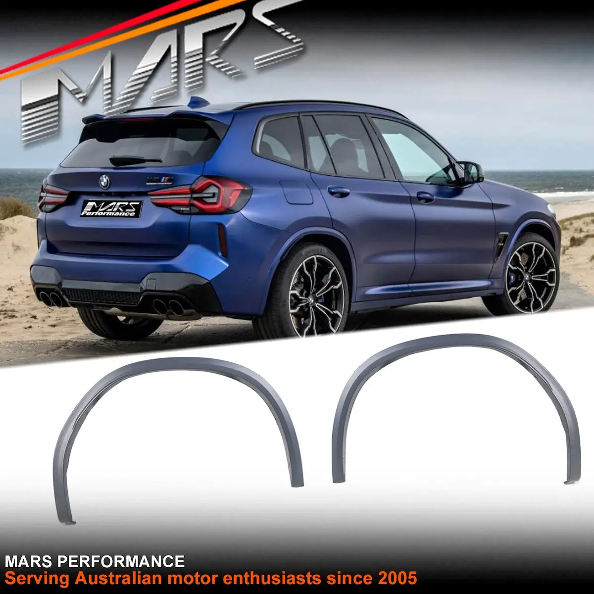 Rear Side Fender Guard Wheel Arch Bodykit Trim For Bmw X3 G01 M Sport & X3m F97 2018-2024 1