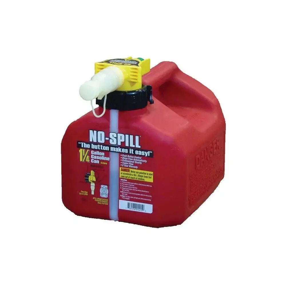 Red 1.25 Gallon No-Spill Fuel Can (1415) 1