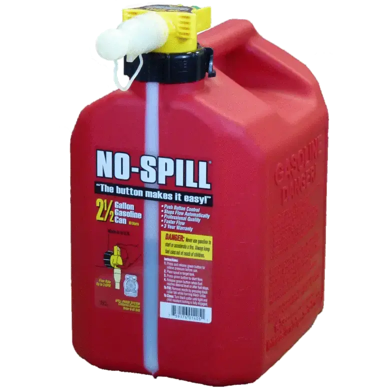 Red 2.5 Gallon No-Spill Fuel Can (1405) 1