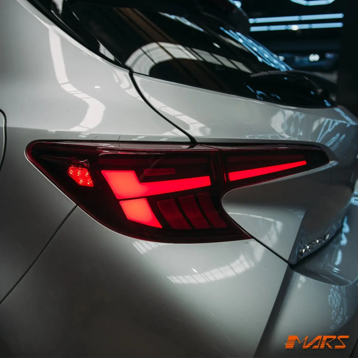 Red Full Led Tail Lights With Sequential Indicator For Toyota Corolla Hatch 2018-2025 & Gr Sport 1