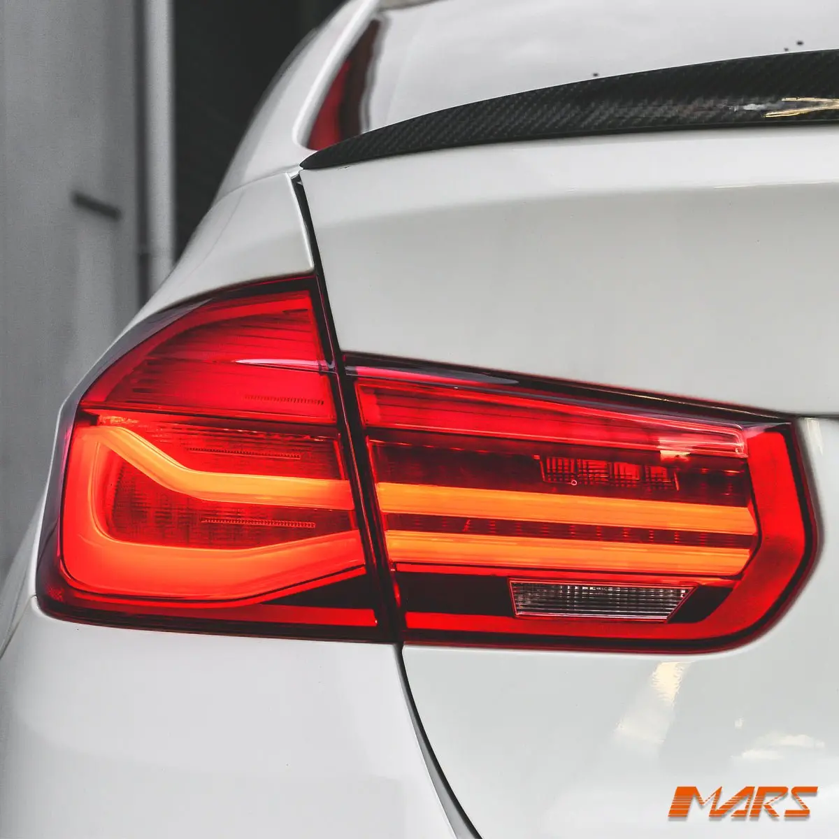 Red Lci Style Full Led Tail Lights For Bmw 3 Series F30 Sedan & F80 M3 2012-2018 1