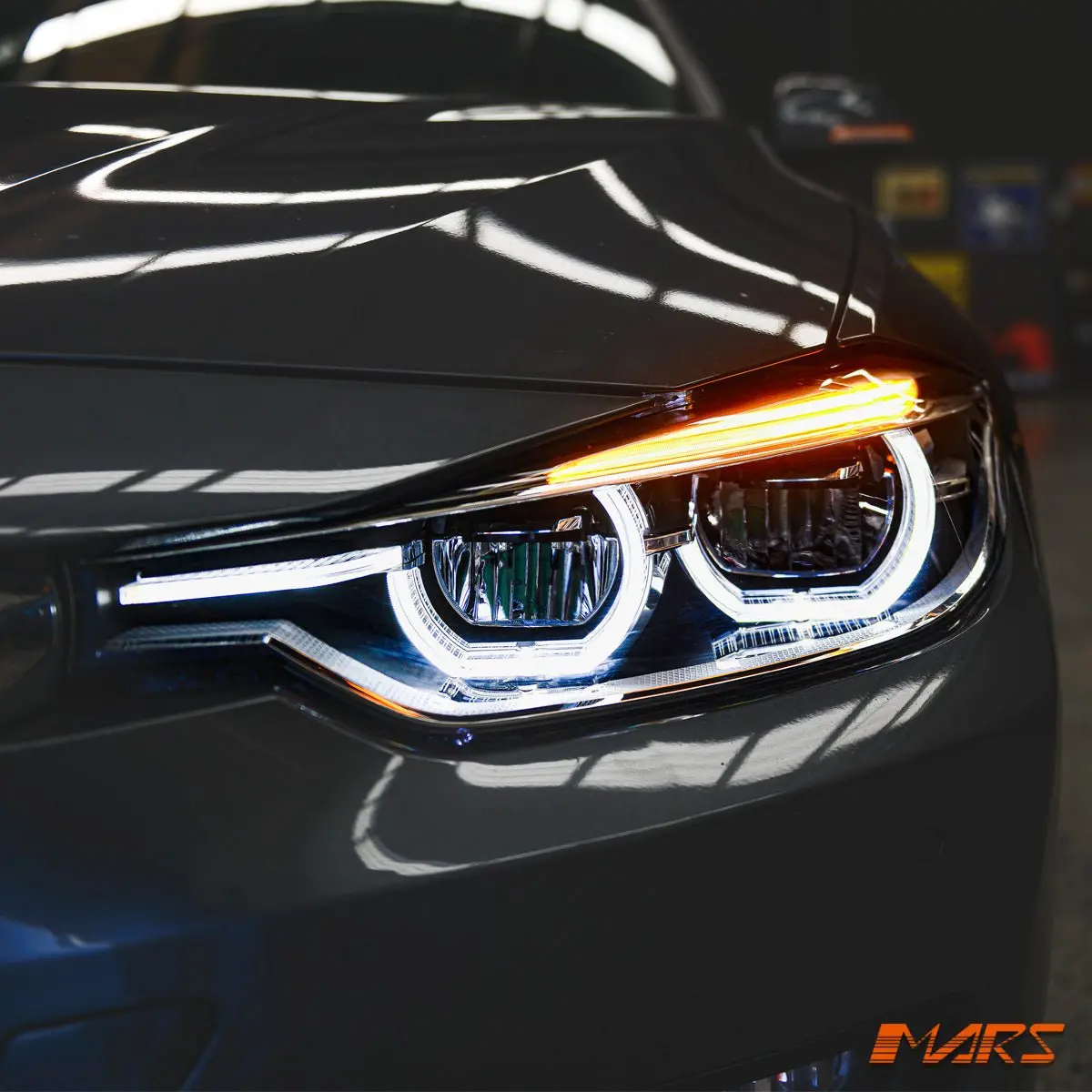 (Replace Stock Hid/ Xenon Model) M3 Style Full Led & Drl Head Lights For Bmw 3 Series F30 F31 2012-2015 Pre Lci 1