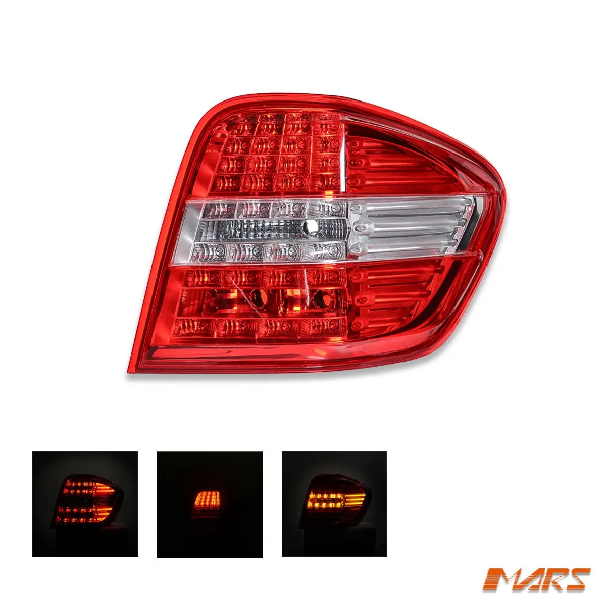 Right Driver Side Rear Outer Tail Light Lamp For Mercedes-Benz Ml-Class W164 & Ml63 Amg 2009-2011 A164 906 4700 1