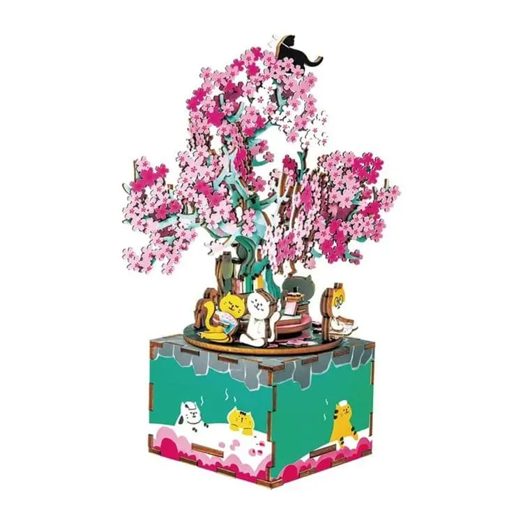 Roeam409 Diy Music Box; Cherry Blossom Tree 1