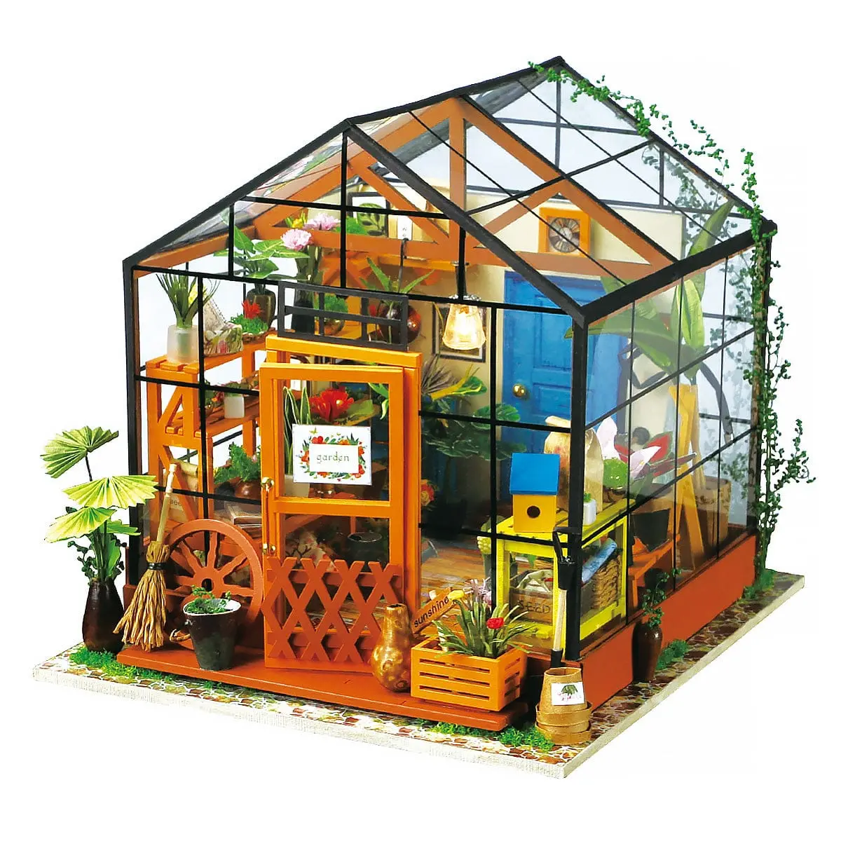 Roedg104 Diy House; Cathy's Flower House 1