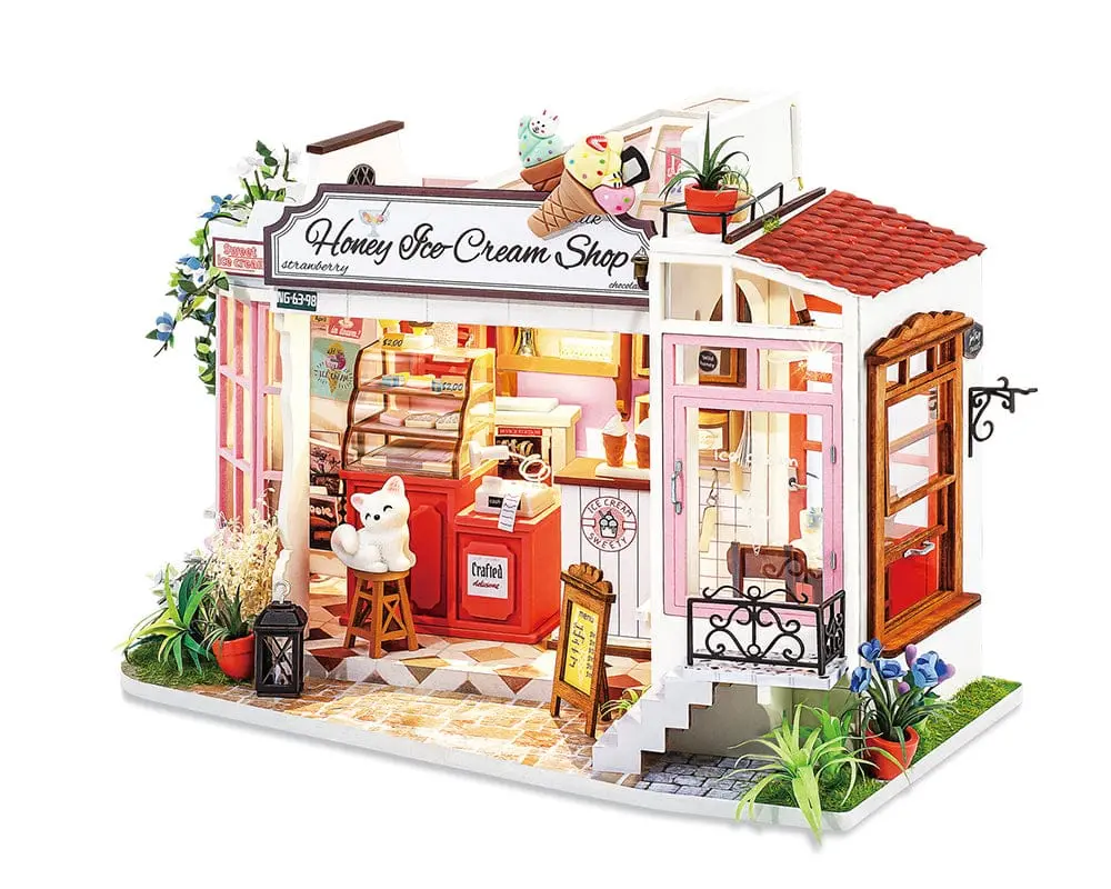 Roedg148 Diy House; Honey Ice-Cream Shop 1