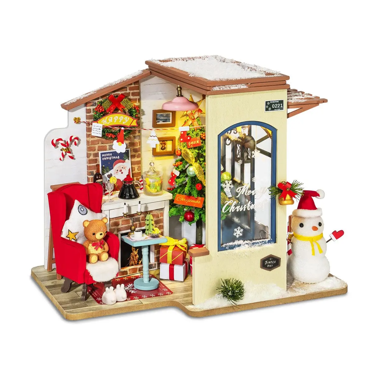 Roedg18 Diy House; Christmas Patio 1