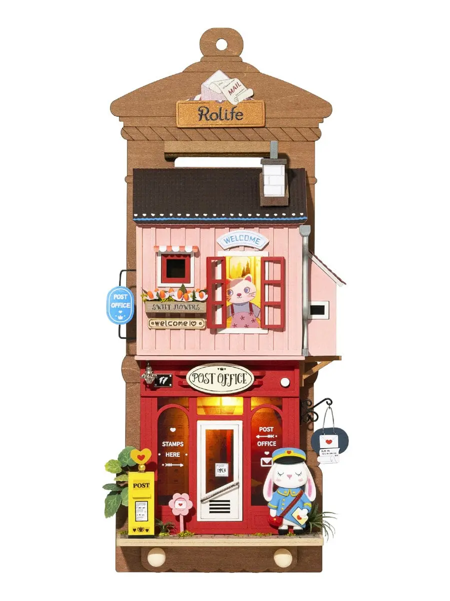 Roeds021 Wall Hanging Series; Love Post Office 1