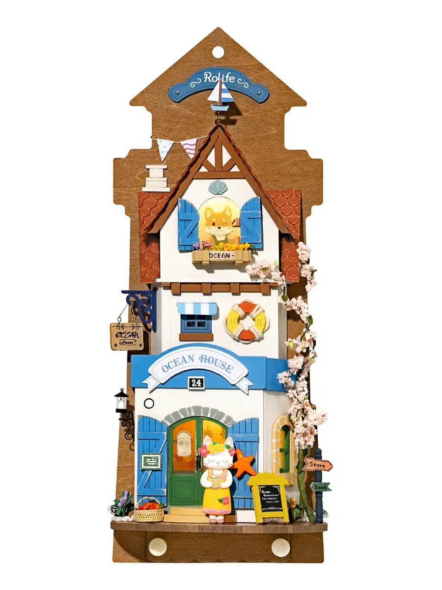 Roeds022 Wall Hanging Series; Island Dream Villa 1