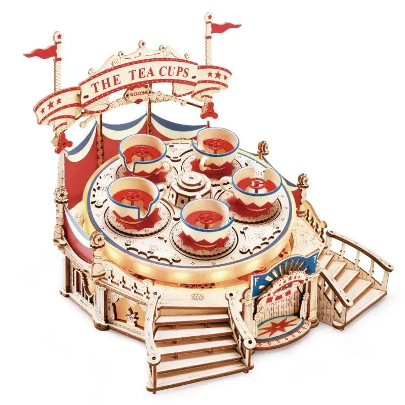 Roeea04  Tilt-A-Whirl Wooden Puzzle 1