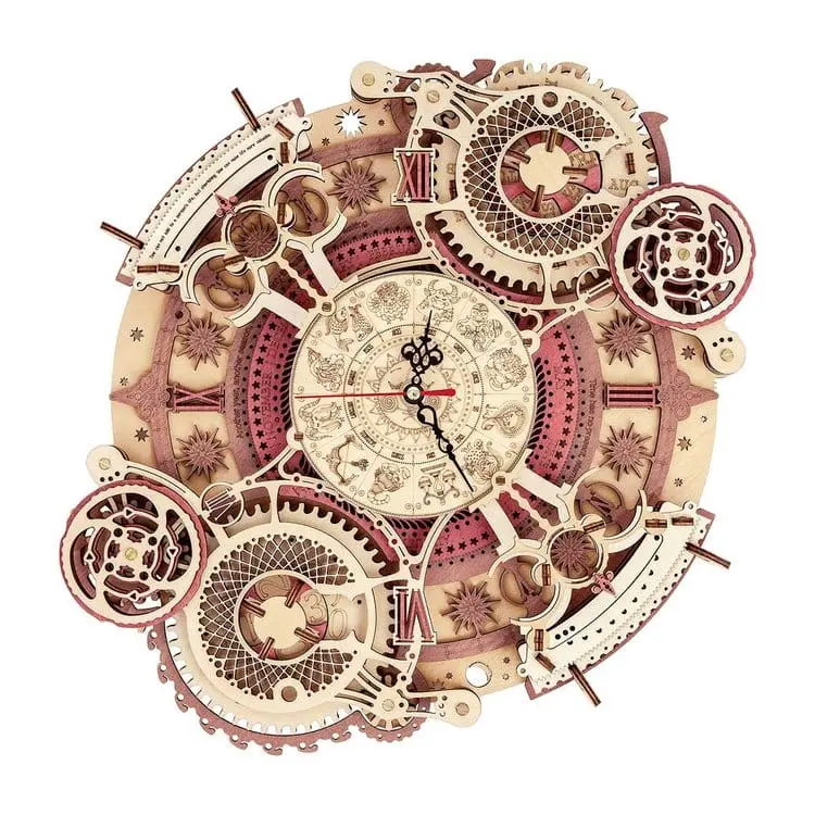 Roelc601 Time Art; Zodiac Wall Clock 1