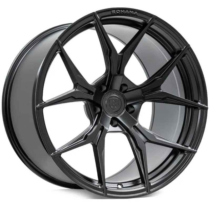 20" Rohana Rfx5 Wheels Matte Black 1