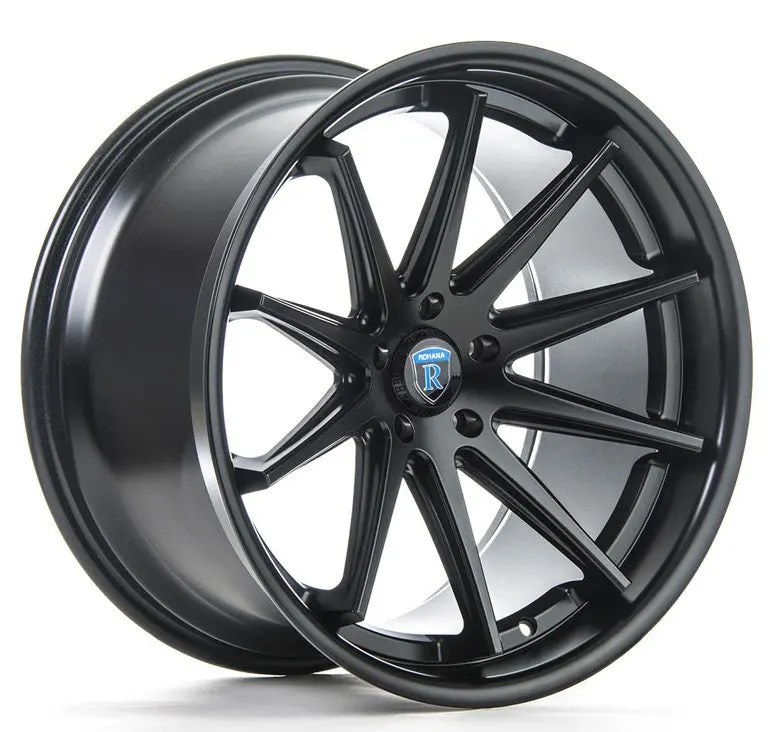 19" Rohana Rc10 Wheels Matte Black 1