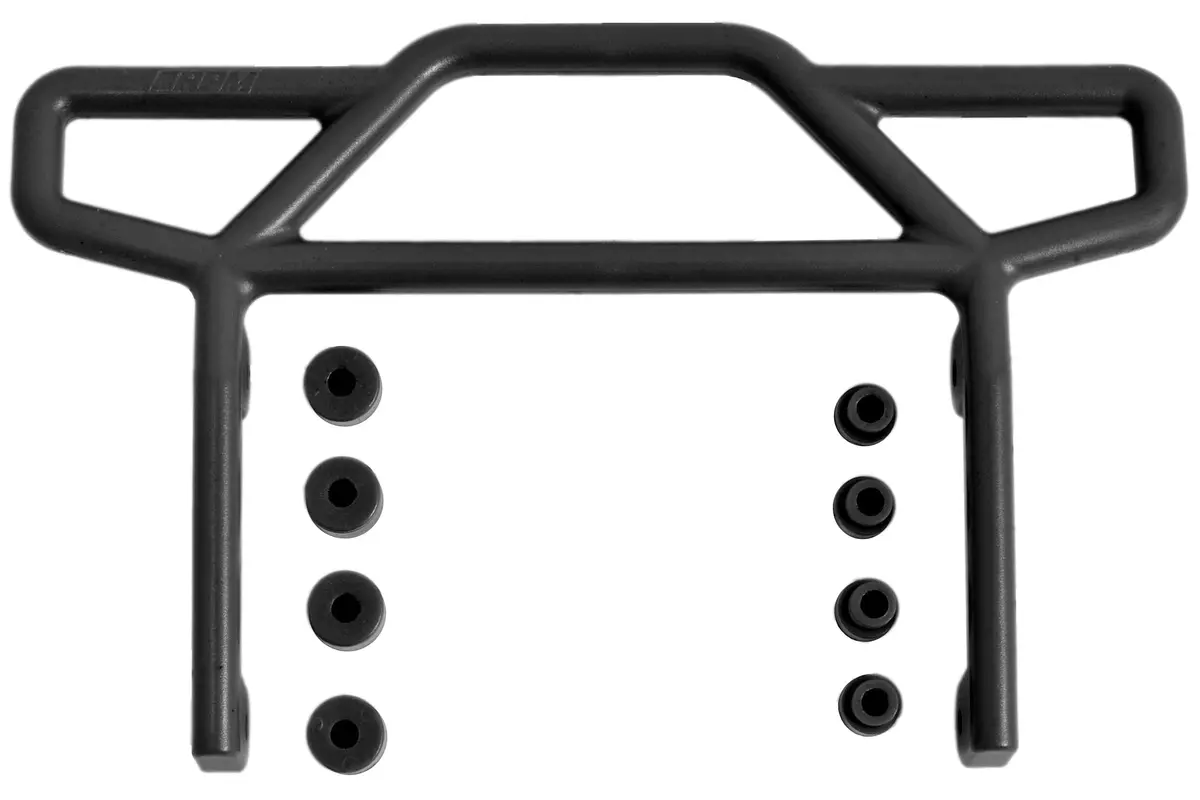 Rpm 70812   Rear Bumper, Black, For Traxxas Electric Rustler 1