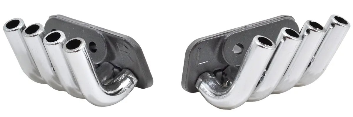 Rpm 70853   Zoomies Mock Exhaust Headers - Chrome 1
