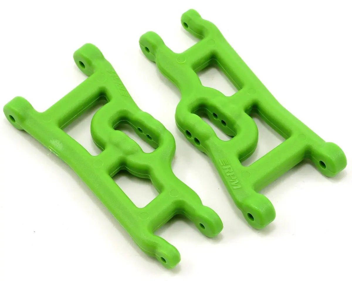 Rpm 80244 Front A-Arm Set (Green) (Rustler, Stampede & Slash) (2) 1