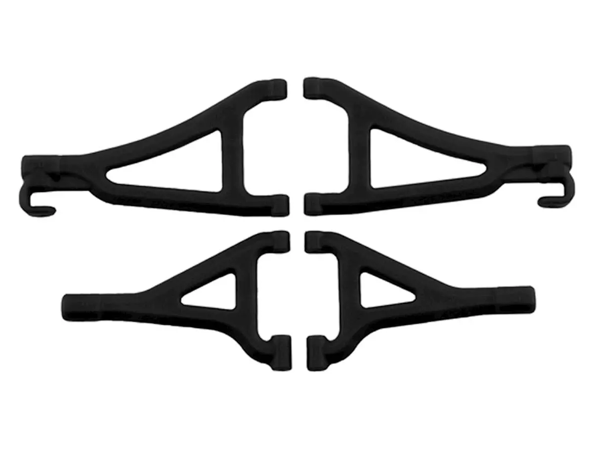 Rpm 80692 Front Upper & Lower A-Arm Set (1/16 E-Revo) (Black) 1