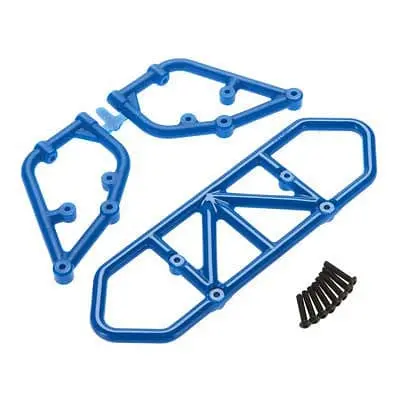 Rpm 81005 Rear Bumper Blue Slash 1
