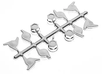 Rpm 80823 Chrome Wheel Nuts/Knockoffs 1