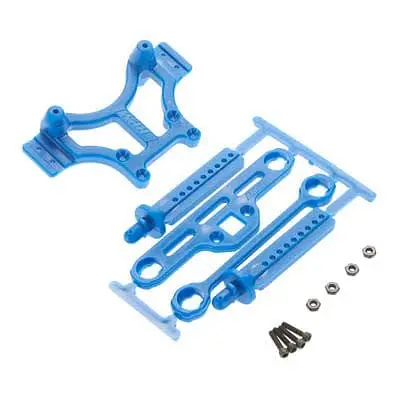 Rpm 80165 Shock Tower/Adj Mount Blue T/E-Maxx 1