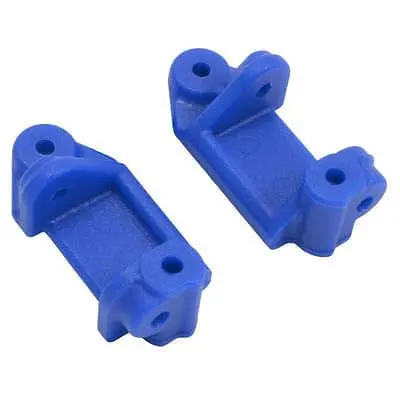 Rpm 80715 Blue Front Caster Blocks Slash 2Wd/Nitro Slash 1