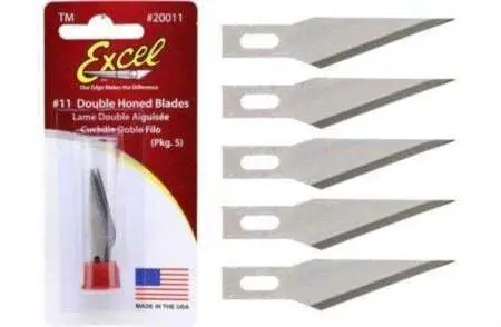 Excel 20011 #11 Hobby Blades - Usa - 5Pc 1